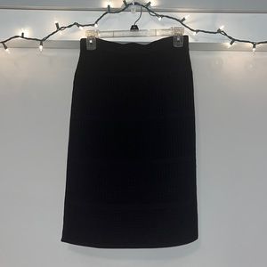 Black tight pencil skirt size S